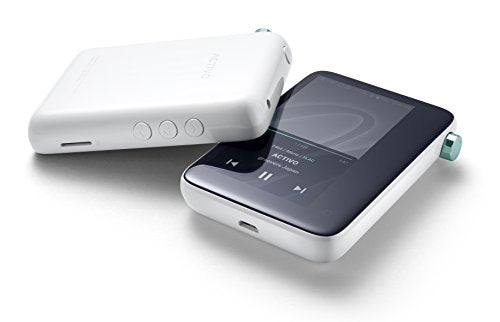 ACTIVO CT10 High Resolution Portable Music Player Wi-Fi 10 Hours of Playback Cool White