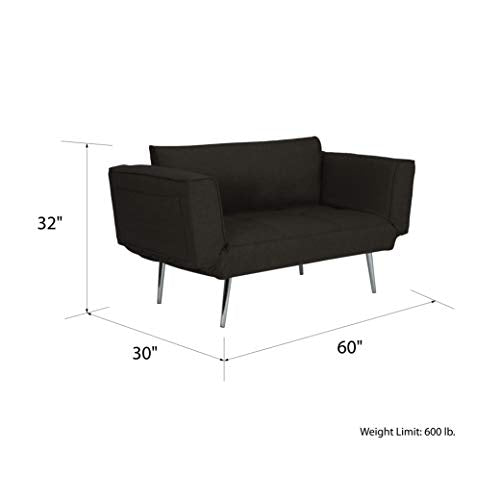 Novogratz Futon, Mustard