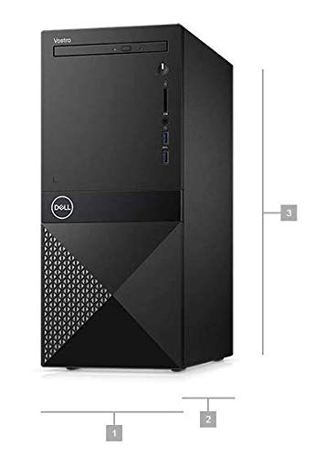 Latest Dell Vostro High Performance Desktop 8th Generation 8GB RAM1TB 7200 SATA Hard Drive Wireless Bluetooth DVD HDMI Win 10 Pro
