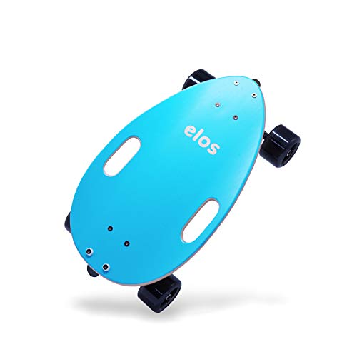 elos Skateboard Complete Lightweight- Mini Longboard Cruiser Skateboard Built for Beginners and Urban commuters