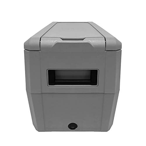 Whynter FMC-350XP 34 Quart Compact Portable Refrigerator, AC 110V/ DC 12V True Freezer for Car, Home, Camping, RV-8°F to 50°F, Gray