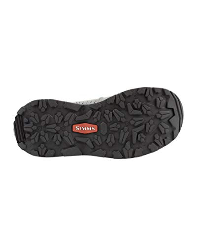 Simms Women’s Freestone Wading Boots, Rubber Bottom Fishing Boots for Ladies, Durable Rubber Toe Cap - Neoprene Lining, Gunmetal 11