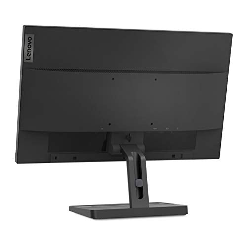 Lenovo L22e-30 21.5-inch Monitor, FHD VA Panel, FreeSync, 3-Side NearEdgeless, 75Hz, 4ms, HDMI, VGA, Anti-Glare, Flicker Free, Low Blue Light, Tilt Stand, VESA Mountable, 66CBKCC1US, Black