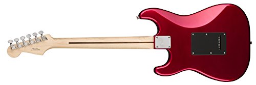 Squier by Fender Contemporary Stratocaster Electric Guitar - HH - Maple Fingerboard - Dark Metallic Red