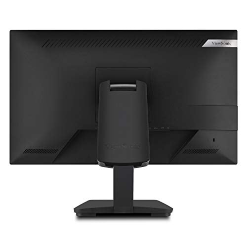 ViewSonic TD2455 24 Inch 1080p IPS 10-Point Multi Touch Screen Monitor with Advanced Dual-Hinge Ergonomics USB C HDMI and DisplayPort Out, Black