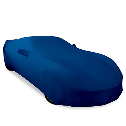 1997-2004 C5 Corvette Ultraguard Stretch Satin Indoor Car Cover (Blue)