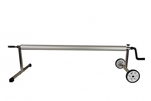 Sun2Solar 800 & 1200 Series | 25-Foot Wide Stainless Steel Solar Cover Deluxe Reel System | Heating Blankets | Perfect for In-Ground or Above-Ground Swimming Pools