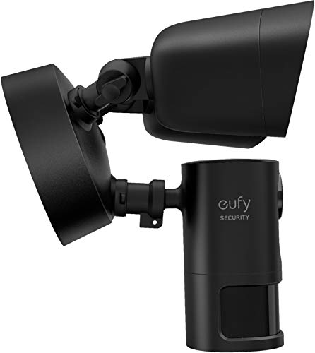Eufy - Outdoor Wireless 1080p Security Floodlight Camera - Black