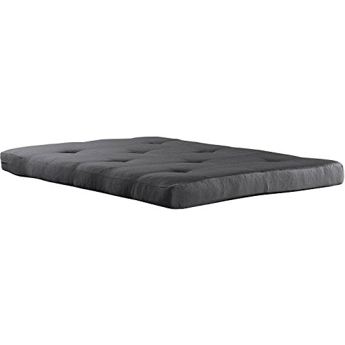 Futon Mattress 6 inch Tufted (Mattress Only) - (1, Black)