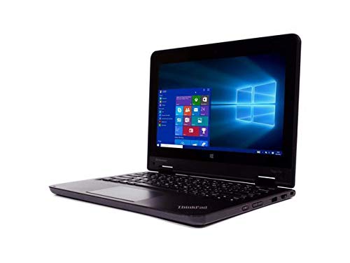 Lenovo Thinkpad Yoga 11e 11.6" Convertible PC Celeron Quad Core 4GB RAM 128GB SSD HD Touchscreen HDMI Webcam Windows 10 Pro (Renewed)
