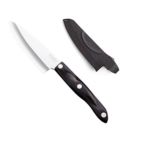 Cutco Knives with Micro Fiber Polishing Cloth. 6-Pc Specialty Knife & Sheath Set