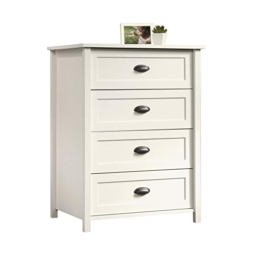 Sauder County Line 4-Drawer Chest, Estate Black finish