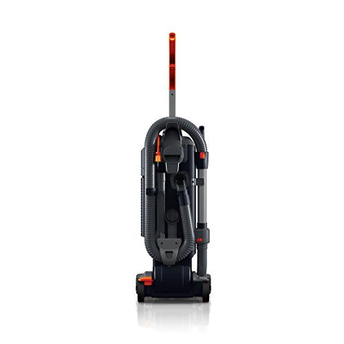 Hoover Commercial HushTone Upright Vacuum Cleaner, 13 inches with Intellibelt, Gray