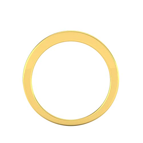 1/2ctw Diamond Channel Wedding Band in 10k Yellow Gold