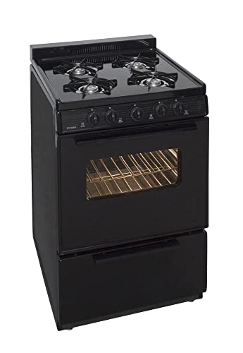 2.97 Cu. Ft. Gas Range in Black