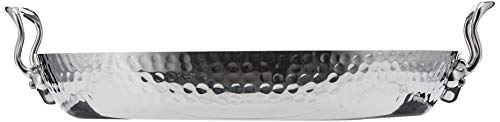 Mauviel 5277.4 M'Elite Paella pan, 15.7, Stainless