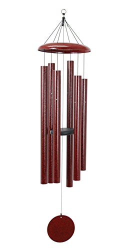Corinthian Bells 56-inch Windchime, Ruby Splash