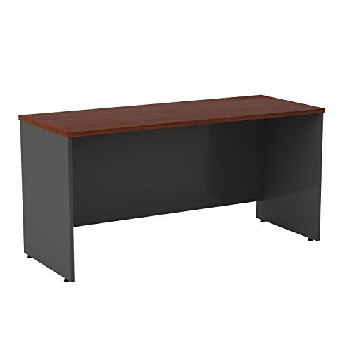 Bush Business Furniture Series C 60W x 24D Credenza Desk in Hansen Cherry