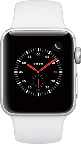 Apple Watch Series 3 (GPS + Cellular, 38MM) - Stainless Steel Case with Steel Milanese Loop Band (Renewed)