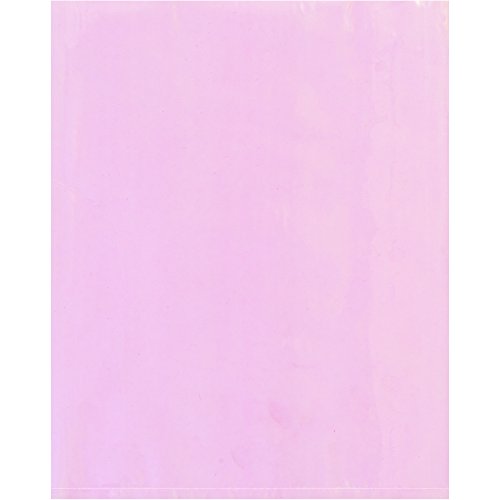 Tape Logic TLPBAS8305 Anti-Static Flat 6 mil Poly Bags, 8" x 14", Pink (Pack of 1000)