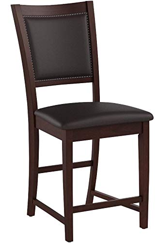 Signature Design By Ashley - Collenburg Bar Stools - Set of 2 - Counter Height - Dark Brown