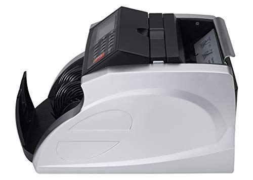 GStar Money Counter with UV/MG/IR Counterfeit Bill Detection Plus External Display with Warranty, American Brand, American Seller (1200 Notes/Min. & Total Value Count Function)