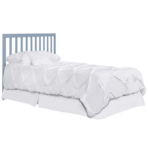 Dream On Me, Edgewood 4-in-1 Convertible Mini Crib, Dusty Blue
