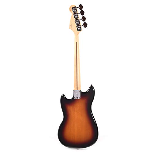 Fender Offset Series Mustang Bass PJ MN 3-Color Sunburst w/3-Ply Black Pickguard (CME Exclusive)