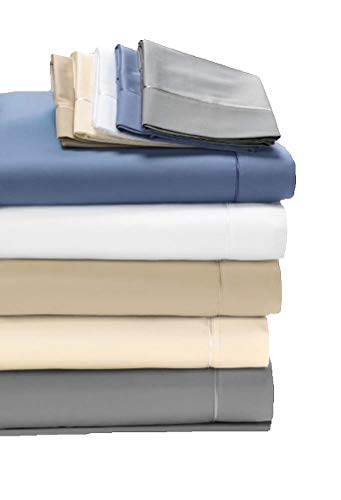 Degree 5 Dreamfit Bamboo Rich Naturally Cooling Sheet Set 100% Made in The USA (Blue, Split California King)