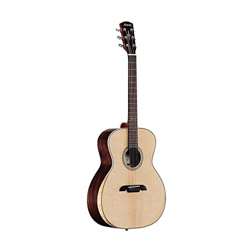 Alvarez Artist AG70WAR Grand Auditorium 6-String Acoustic Guitar with Bevel Edge Armrest, 21 Frets, Mahogany Neck, Pau Ferro Fingerboard, Solid A+ Sitka Spruce Top, Walnut Back/Sides, Natural Gloss