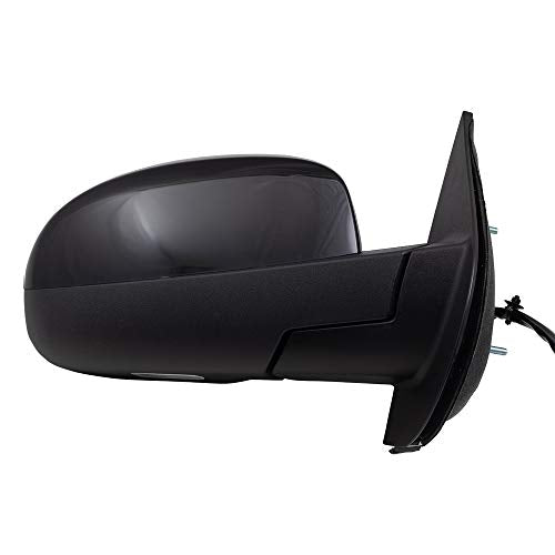 Replacement Set Power Folding Door Mirrors Heated Memory Puddle Lamp Signal on Glass Compatible with 07-14 Silverado Sierra Tahoe Yukon & XL