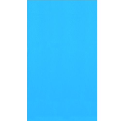 Blue Wave Samoan 27-ft Round 52-in Deep 8-in Top Rail Metal Wall Swimming Pool Package