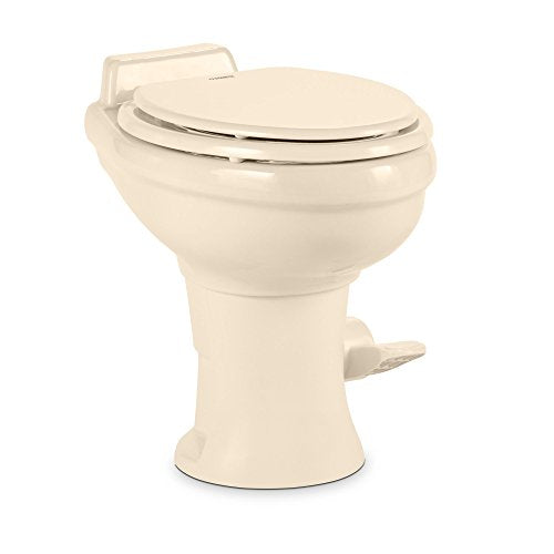 Dometic - 302320183 320 Series Standard Height Toilet w/Hand Spray, Bone