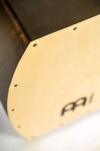 Meinl Jumbo Arch Bass Cajon Box Drum with Internal Snares - NOT MADE IN CHINA - Maple Frontplate / Hardwood Body in Vintage Wine Barrel Finish, 2-YEAR WARRANTY (SUBCAJ8VWB-M)