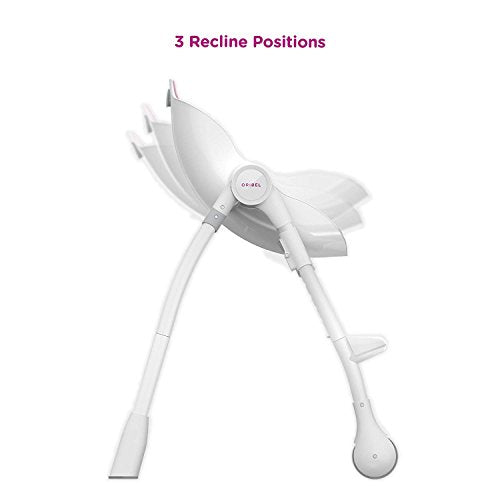 Oribel Cocoon 3-Stage Easy Clean, Contemporary High Chair (Pink)
