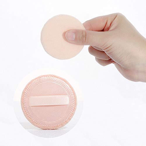 MJcoffee 2Pcs Facial Beauty Sponge Powder Puff Cosmetic Tool Round Applicator Pads For Face Foundation Makeup
