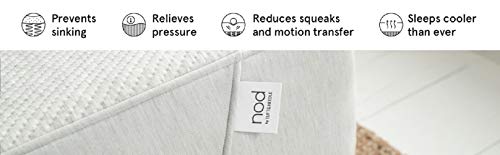 Nod Hybrid by Tuft & Needle, Adaptive Foam and Innerspring 10-Inch Mattress, Queen