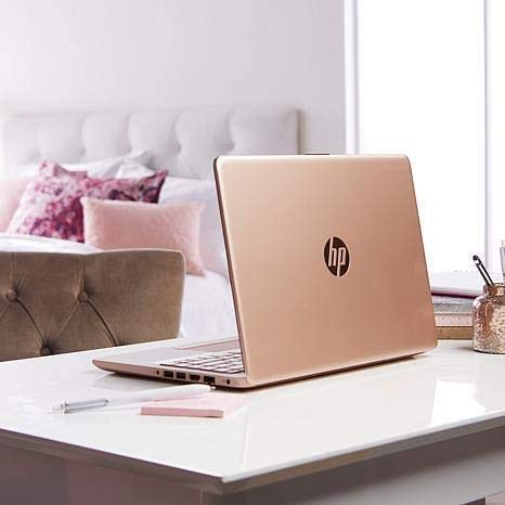 (Renewed) HP 14 14" Touchscreen Laptop Computer, Intel Pentium Gold 5405U 2.3GHz, 4GB DDR4, 64GB eMMC, AC WiFi, Bluetooth 4.2, Rose Gold, Windows 10