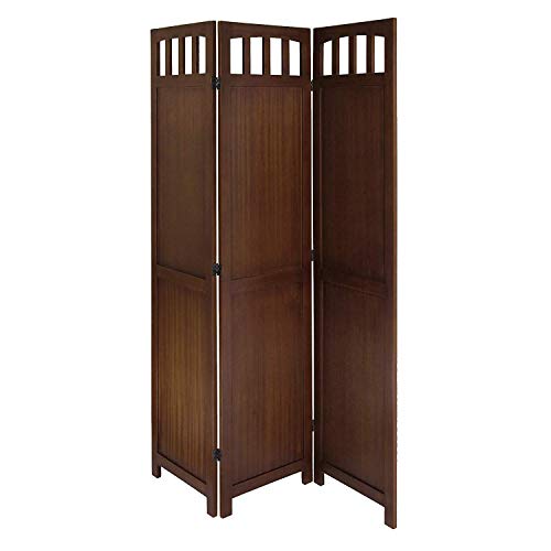 Winsome Wood 94370 William Storage/Organization, Antique Walnut (Pack of 2)