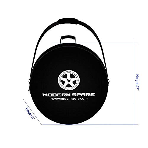 Complete Compact Spare Tire Kit w/Carrying Case -Fits 2017-2020 Tesla Model 3 - Modern Spare