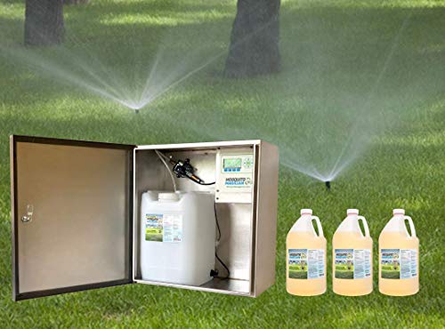 Sprinkler Magician Automated Mosquito Killer Machine & 3 gallons of Concentrate Bundle