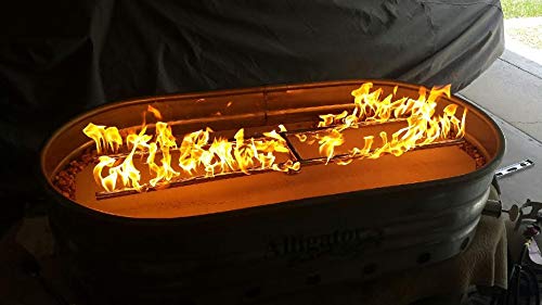 EasyFirePits Complete Basic Fire Pit Kit (98.00, 98 Inch Trough Burner)