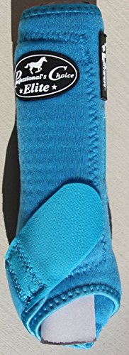 Professional's Choice ♦ VENTECH Elite Equine Sports Medicine Boots Set of 4 ♦ All Sizes & Colors (Pacific Blue, Small)