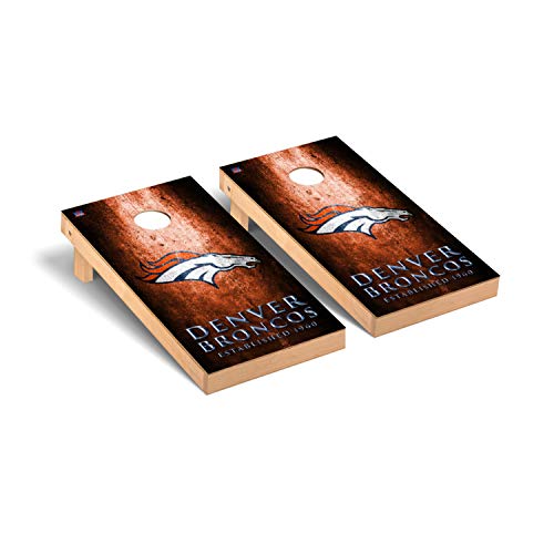 Denver Broncos NFL Football Regulation Cornhole Game Set Museum Version