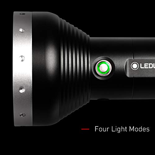 Ledlenser - MT18 Rechargeable Handheld Flashlight, High Power LED, 3000 Lumens, Outdoor Series, Backpacking, Hiking, Camping