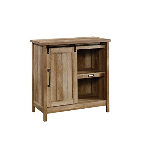 Sauder Adept Storage Accent Storage Cabinet, For TV's up to 39", Craftsman Oak finish