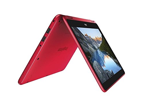 2018 Flagship Dell Inspiron 11.6 HD Touchscreen 2 in 1 Business Laptop Tablet HDMI Webcam USB 3.1 Win 10 Red
