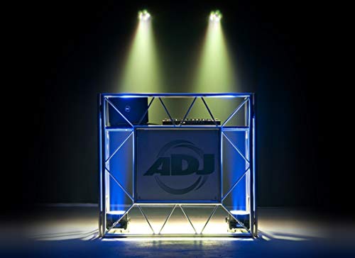 American DJ Pro Event Table II Foldable Portable DJ Booth Truss Facade+Shelves