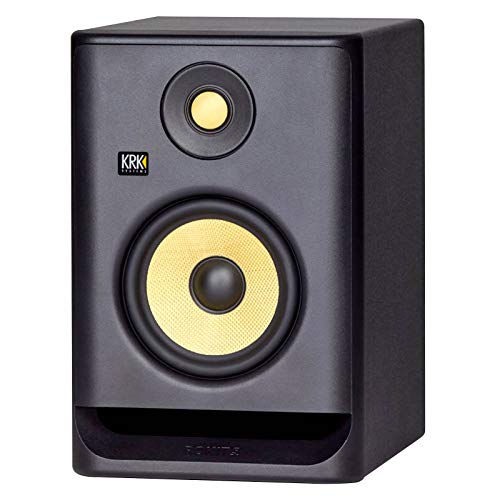KRK Rokit RP5G4 5" Powered Studio Monitors Pair + Stands + XLR/TRS Cable Pack