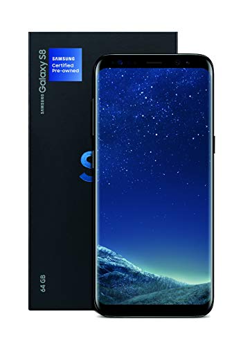 Samsung Galaxy S8, 64GB, Midnight Black - For T-Mobile (Renewed)